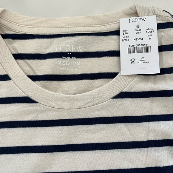 NWT J Crew l/s men’s tee - Picture 2 of 3